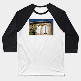 Blue shutters. Baseball T-Shirt